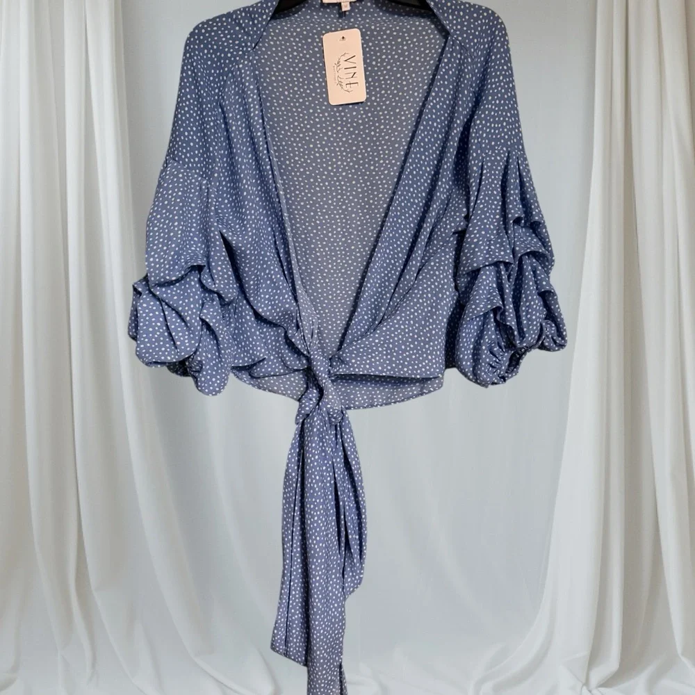 NWT - Olivaceous Blouse - Size M - Picture 4 of 9
